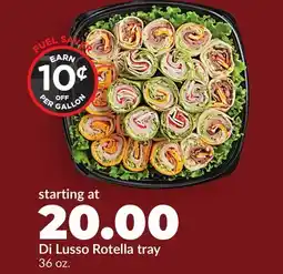 Hy-Vee Di Lusso Rotella tray offer