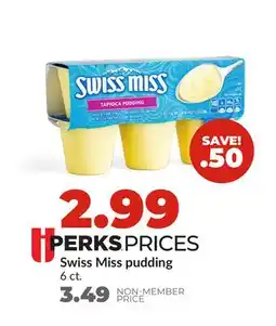 Hy-Vee Swiss Miss pudding offer