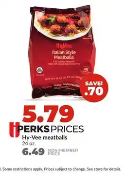 Hy-Vee Hy-Vee meatballs offer