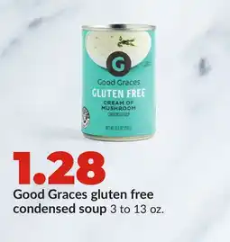 Hy-Vee Good Graces gluten free condensed soup offer