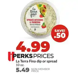 Hy-Vee La Terra Fina dip or spread offer