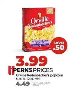 Hy-Vee Orville Redenbacher's popcorn offer