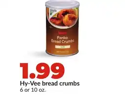 Hy-Vee Hy-Vee bread crumbs offer
