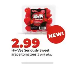 Hy-Vee Hy-Vee Seriously Sweet grape tomatoes offer