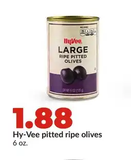 Hy-Vee Hy-Vee pitted ripe olives offer