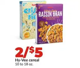 Hy-Vee Hy-Vee cereal offer