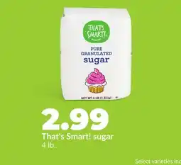 Hy-Vee That's Smart! sugar offer