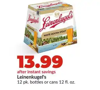 Hy-Vee Leinenkugel's offer