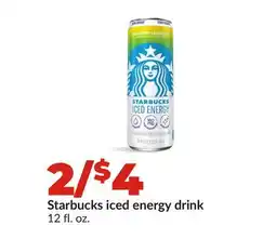 Hy-Vee Starbucks iced energy drink offer
