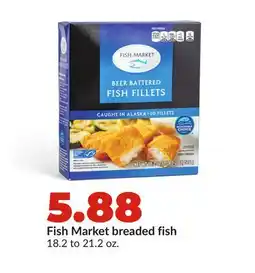 Hy-Vee Fish Market breaded fish offer