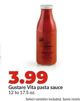 Hy-Vee Gustare Vita pasta sauce offer