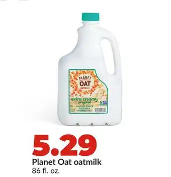 Hy-Vee Planet Oat oatmilk offer