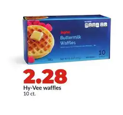 Hy-Vee Hy-Vee waffles offer