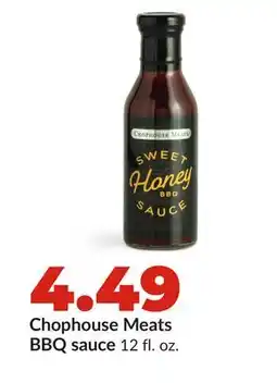 Hy-Vee Chophouse Meats BBQ sauce offer