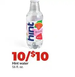 Hy-Vee Hint water offer