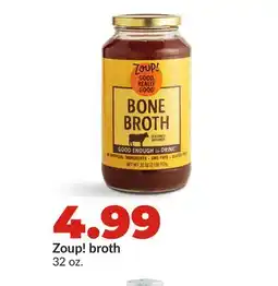 Hy-Vee Zoup! broth offer