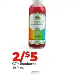 Hy-Vee GT's kombucha offer
