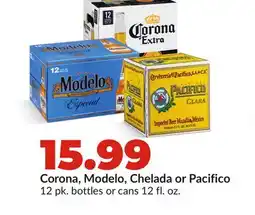 Hy-Vee Corona, Modelo, Chelada or Pacifico offer
