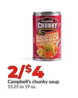 Hy-Vee Campbell's chunky soup offer