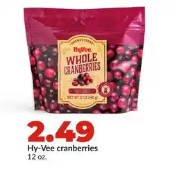 Hy-Vee Hy-Vee cranberries offer