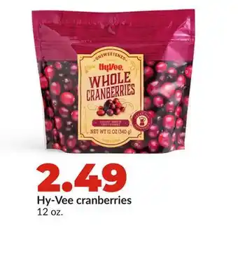 Hy-Vee Hy-Vee cranberries offer