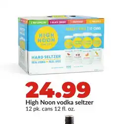 Hy-Vee High Noon vodka seltzer offer