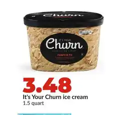 Hy-Vee It's Your Churn ice cream offer
