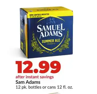 Hy-Vee Sam Adams offer