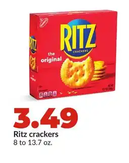 Hy-Vee Ritz crackers offer