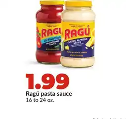 Hy-Vee Ragú pasta sauce offer