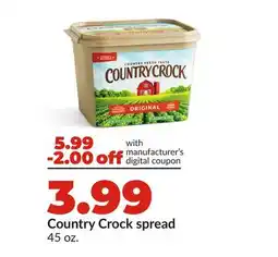 Hy-Vee Country Crock spread offer