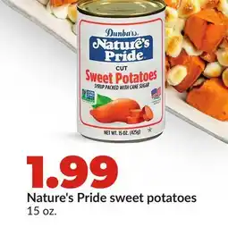 Hy-Vee Nature's Pride sweet potatoes offer