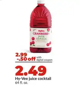 Hy-Vee Hy-Vee juice cocktail offer