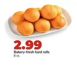 Hy-Vee Bakery-fresh hard rolls offer