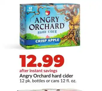 Hy-Vee Angry Orchard hard cider offer