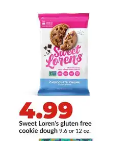 Hy-Vee Sweet Loren's gluten free cookie dough offer