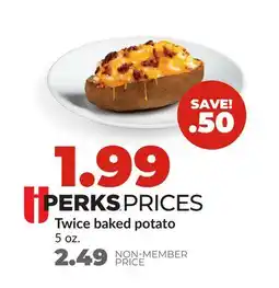 Hy-Vee Twice baked potato offer