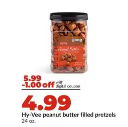 Hy-Vee Hy-Vee peanut butter filled pretzels offer