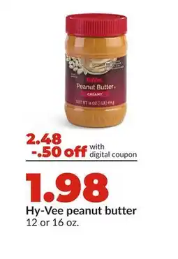 Hy-Vee Hy-Vee peanut butter offer