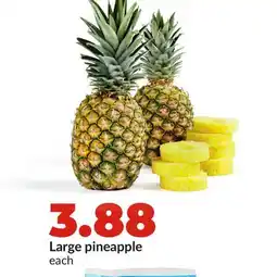 Hy-Vee Large pineapple offer