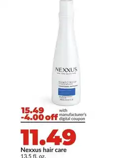 Hy-Vee Nexxus hair care offer