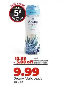 Hy-Vee Downy fabric beads offer