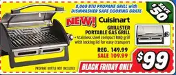 Big 5 Cuisinart Grillster Portable Gas Grill offer