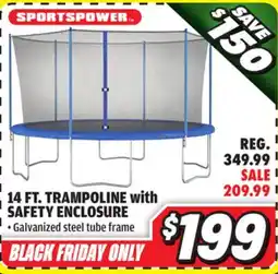 Big 5 Sportspower 14' Trampoline with Safety Enclosure offer