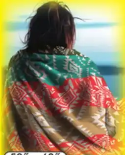 Big 5 Hurley Feather Yarn Throw Blanket offer