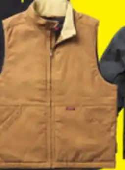 Big 5 Wolverine Men's Sherpa Collar Canvas Vest offer