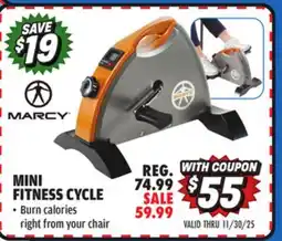 Big 5 Marcy Club Deluxe Cardio Mini-Cycle offer