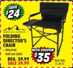 Big 5 American Outback Folding Director's Chair offer