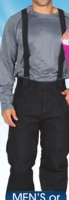 Big 5 Sport Essentials Men's Suspender Snow Pants offer