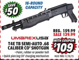Big 5 Umarex T4E TB Semi Auto .68 Caliber Shotgun offer